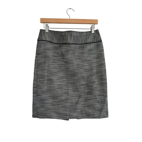 Ann Taylor Plaid Pencil Skirt Cotton Blend Size 4 - Picture 1 of 3